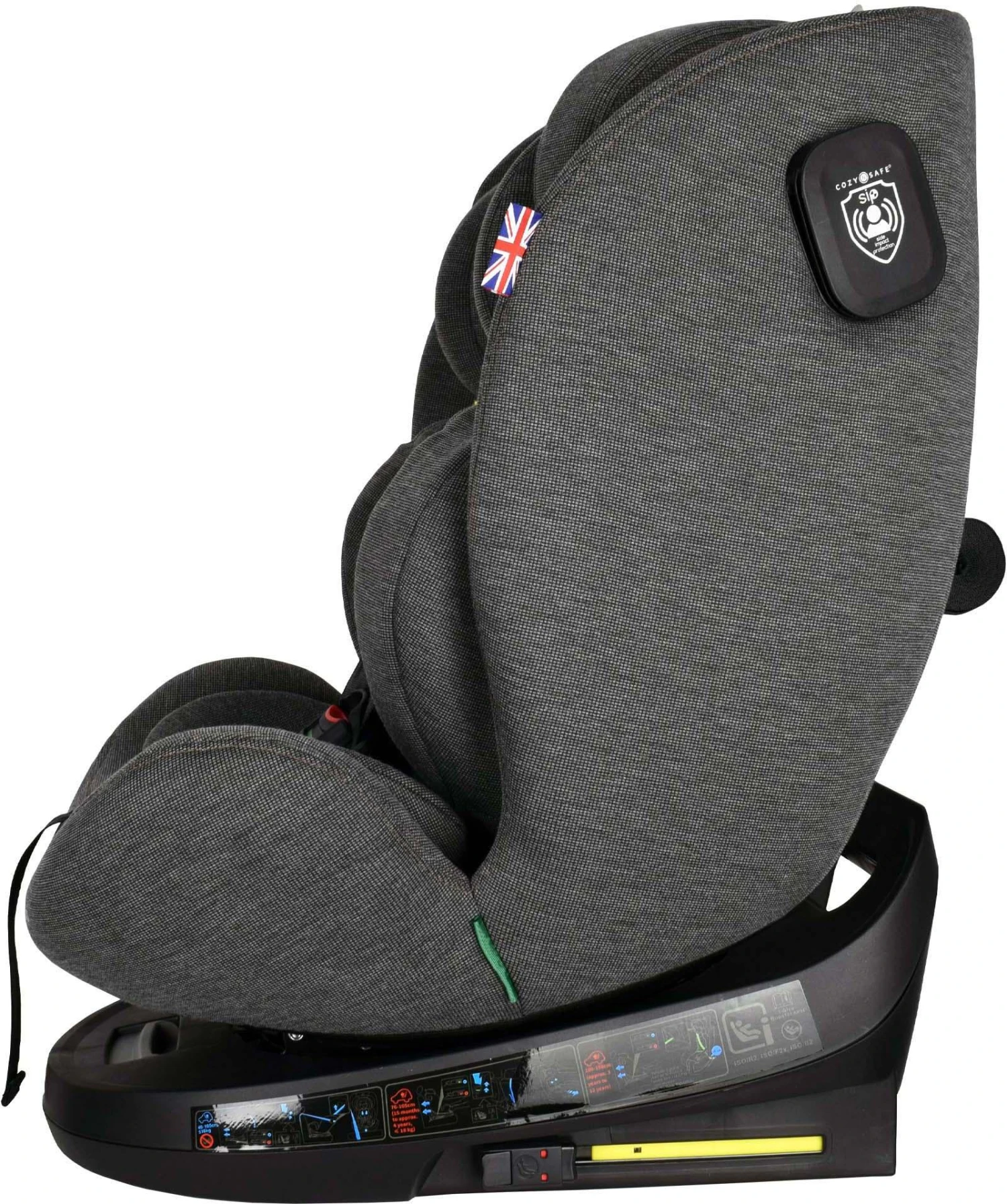 Cozy N Safe Apollo 360° I-Size 40-150cm Car Seat - Moon Grey 9 Cozy N Safe Apollo 360° I-Size 40-150cm Car Seat - Moon Grey - Image 7