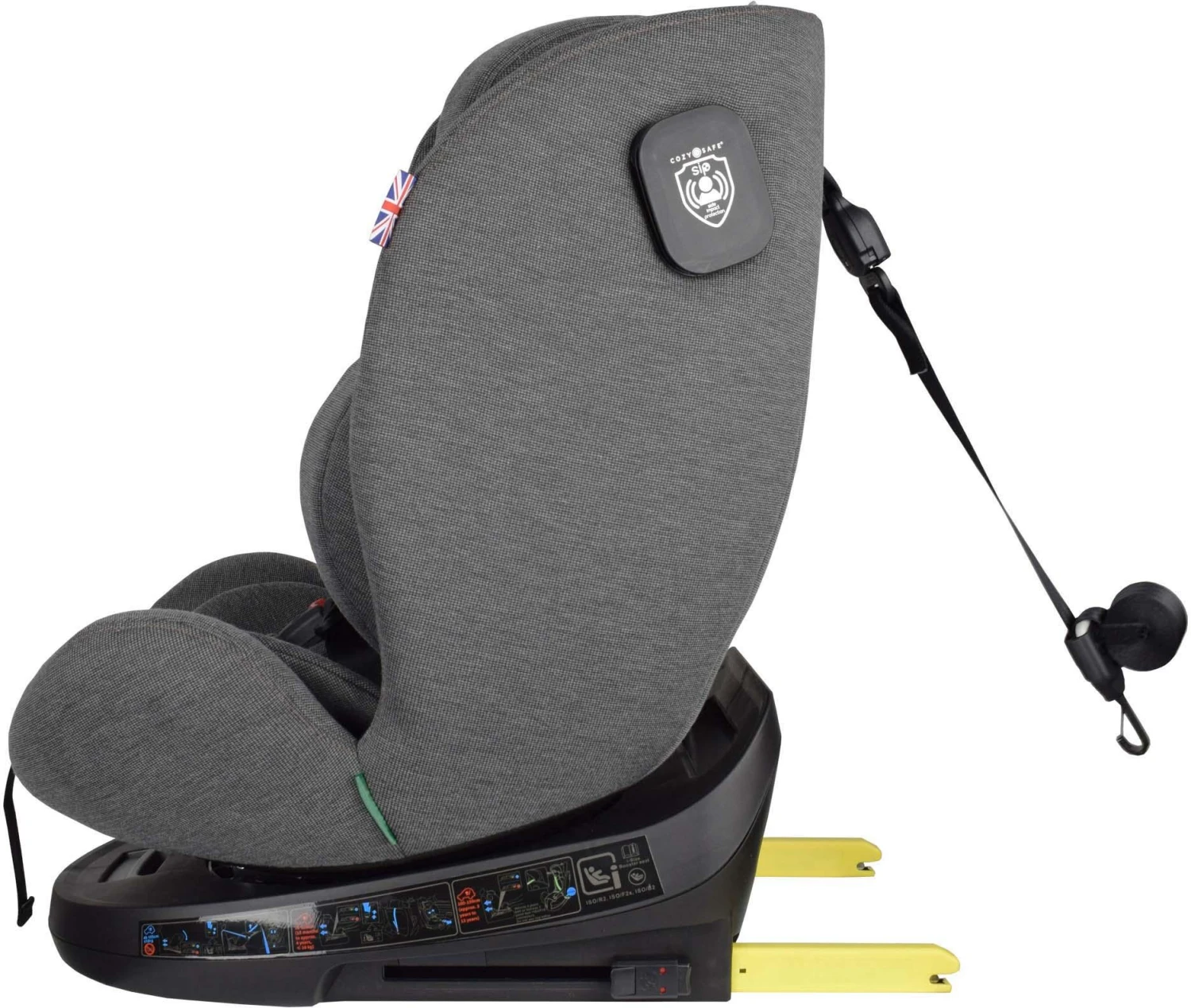 Cozy N Safe Apollo 360° I-Size 40-150cm Car Seat - Moon Grey 10 Cozy N Safe Apollo 360° I-Size 40-150cm Car Seat - Moon Grey - Image 8
