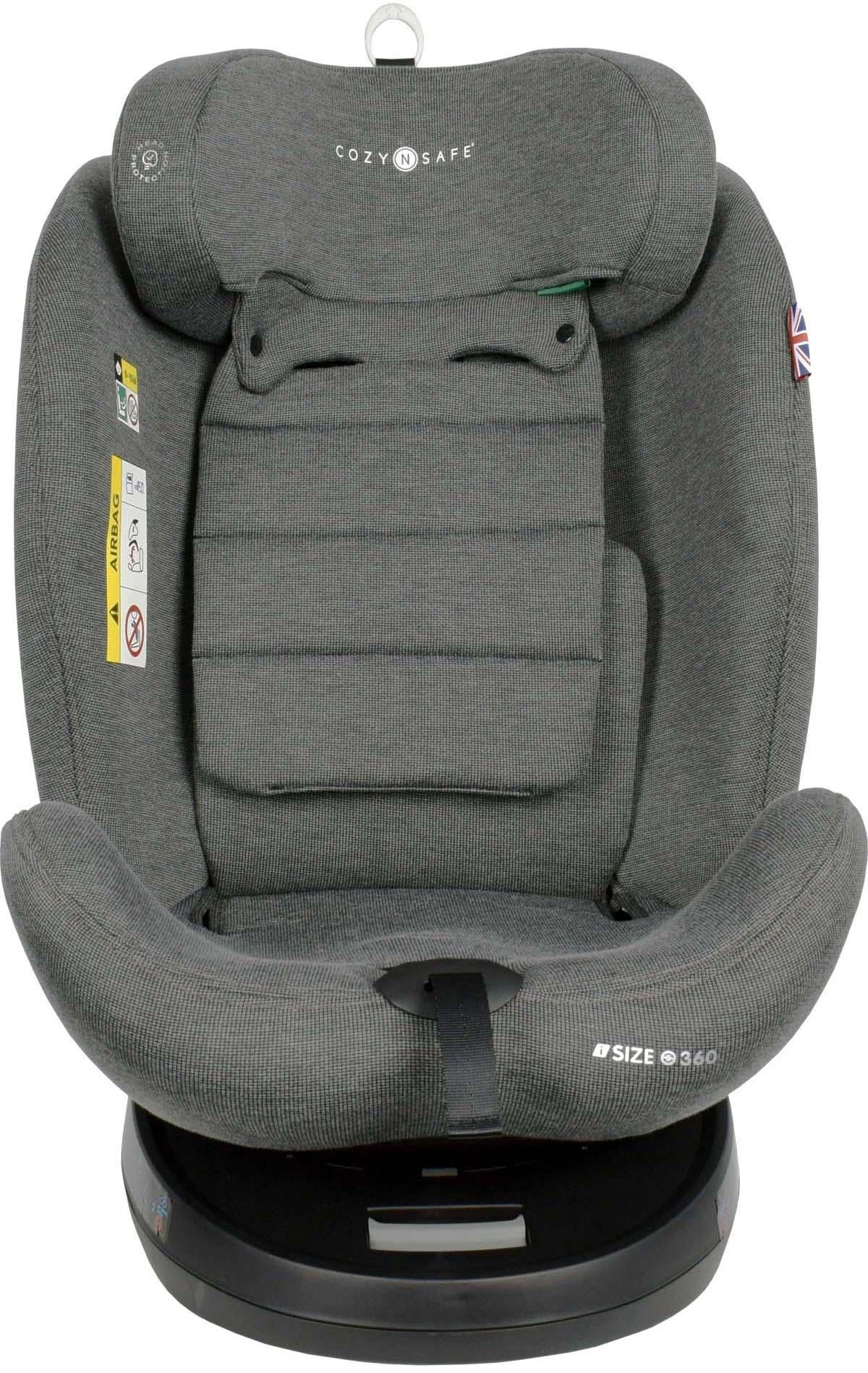 Cozy N Safe Apollo 360° I-Size 40-150cm Car Seat - Moon Grey 15 Cozy N Safe Apollo 360° I-Size 40-150cm Car Seat - Moon Grey - Image 13