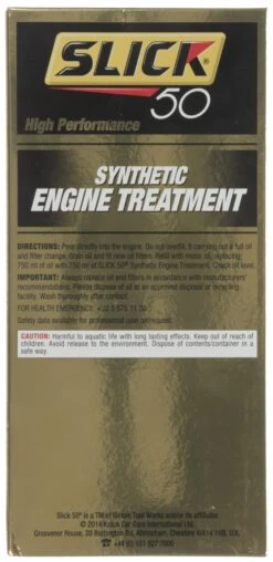Slick 50 High Performance Synthetic Engine Treatment 750ml -Auto Parts Store 114371d