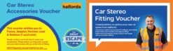 Car Audio Accessories & Fitting Voucher -Auto Parts Store 129977b