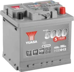 Yuasa HSB012 Silver 12V Car Battery 5 Year Guarantee