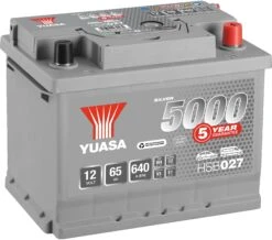 Yuasa Halfords HSB013/HSB027 Lead Acid 12V Car Battery 5 Year Guarantee