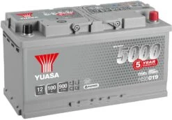 YuasaHSB019 Silver 12V Car Battery 5 Year Guarantee 5 YuasaHSB019 Silver 12V Car Battery 5 Year Guarantee -Auto Parts Store 161078a