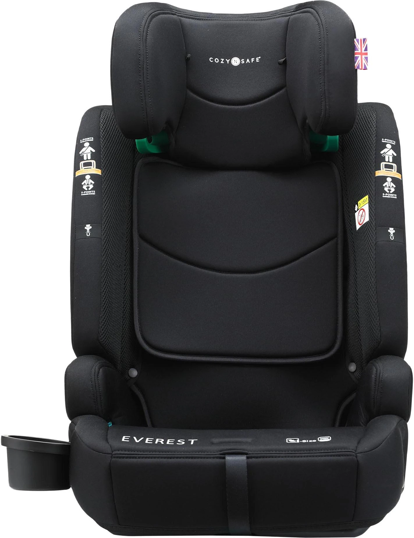 The Cozy N Safe Everest I-Size 76cm-150cm Car Seat 7 The Cozy N Safe Everest I-Size 76cm-150cm Car Seat - Image 5