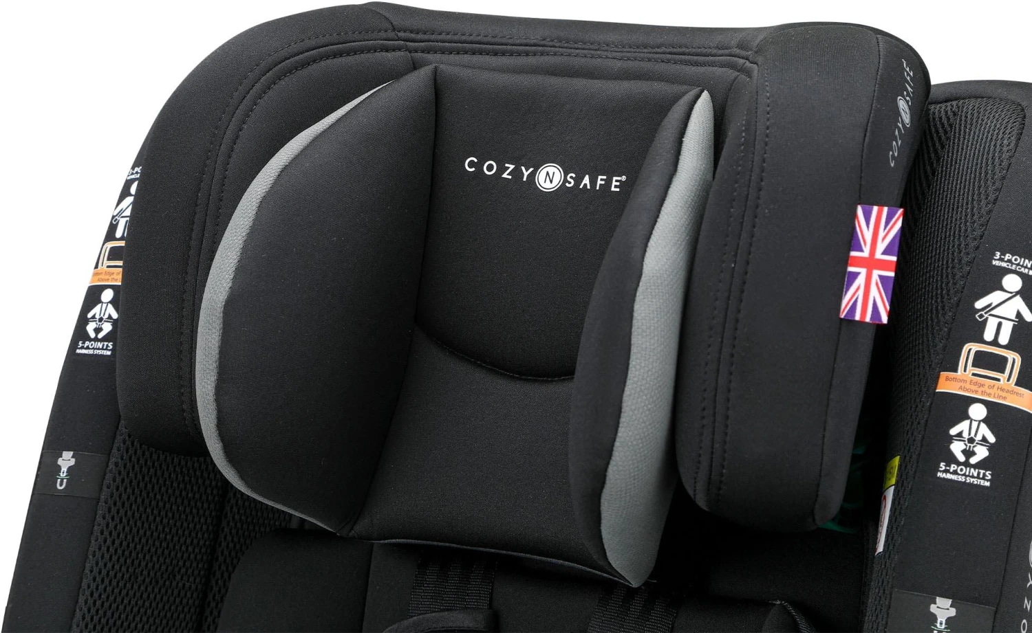 The Cozy N Safe Everest I-Size 76cm-150cm Car Seat 11 The Cozy N Safe Everest I-Size 76cm-150cm Car Seat - Image 9