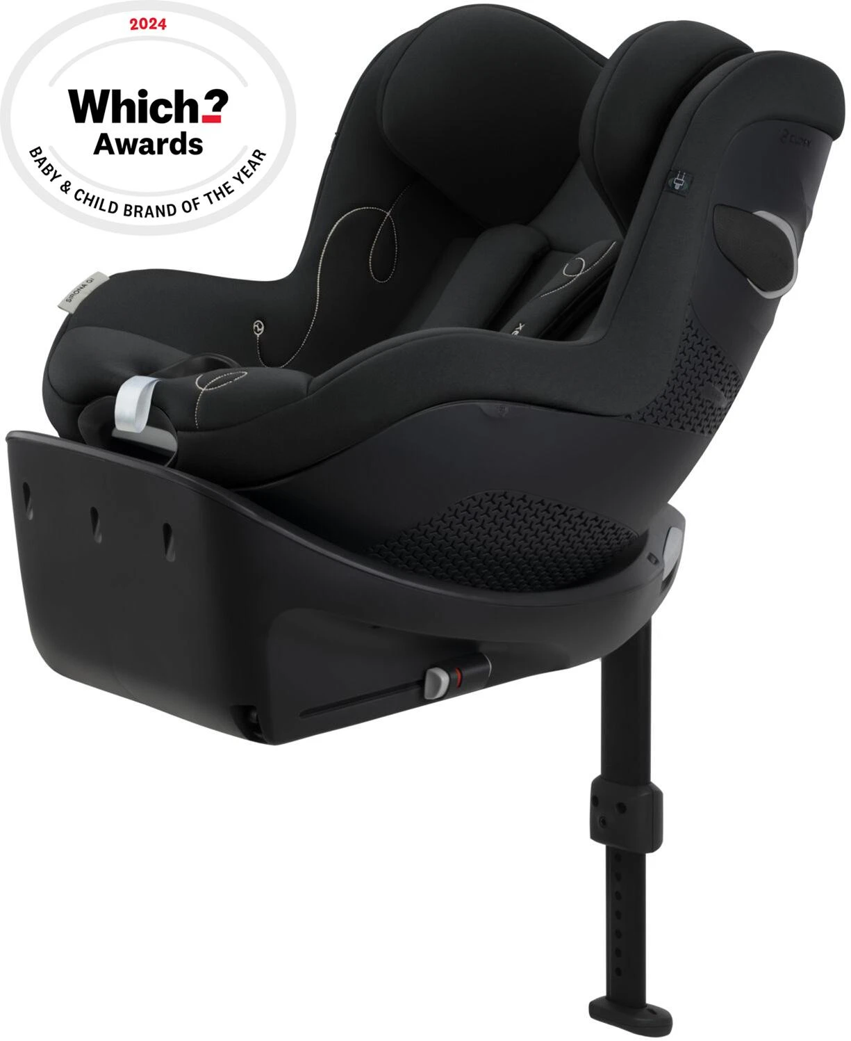 Cybex Sirona Gi I-Size 360° Rotating Car Seat - Moon Black 3 Cybex Sirona Gi I-Size 360° Rotating Car Seat - Moon Black