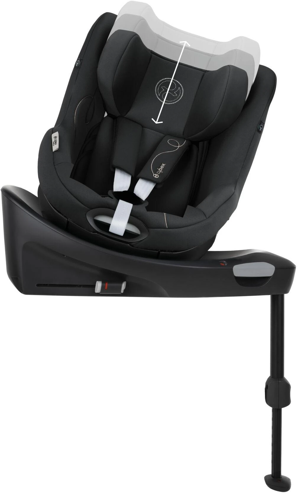 Cybex Sirona Gi I-Size 360° Rotating Car Seat - Moon Black 7 Cybex Sirona Gi I-Size 360° Rotating Car Seat - Moon Black - Image 5