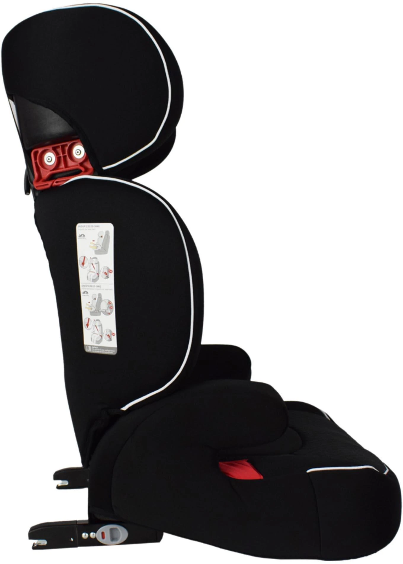 CozyNSafe Augusta Group 2/3 ISOFIX Child Car Seat – Black 9 CozyNSafe Augusta Group 2/3 ISOFIX Child Car Seat – Black - Image 7