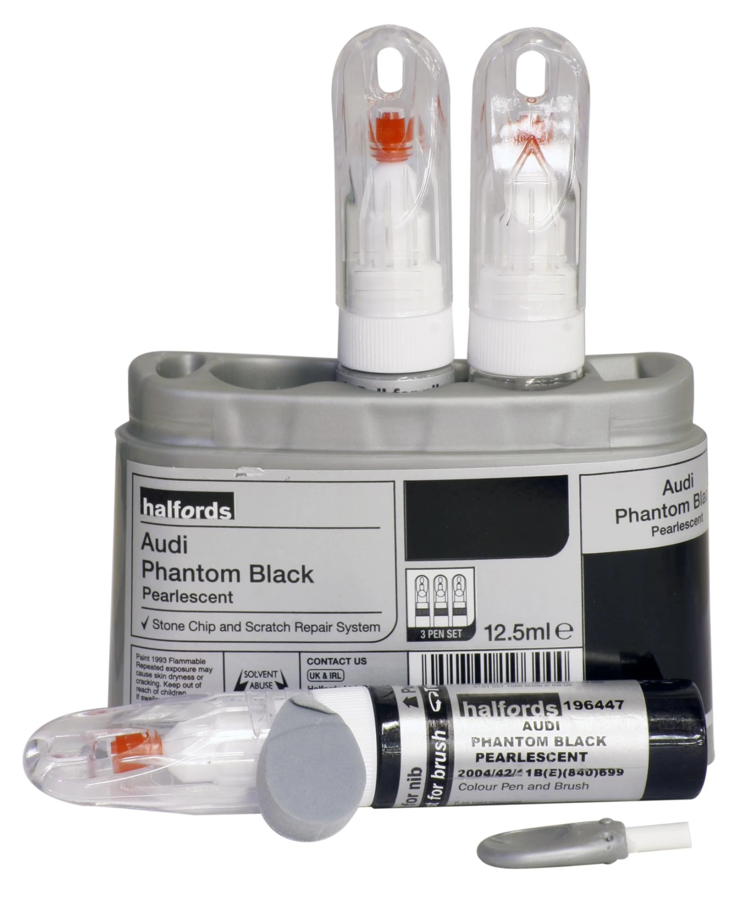 Halfords Audi Audi Phantom Black Scratch & Chip Repair Kit 4 Halfords Audi Audi Phantom Black Scratch & Chip Repair Kit - Image 2