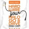 Road Angel Halo Go/Drive Dashcam Hardwire Kit -Auto Parts Store 200494