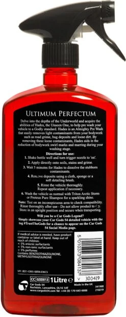 Car Gods Almighty Power Pre Wash -Auto Parts Store 227278a