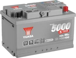 Yuasa Halfords HSB010/HSB100 Lead Acid 12V Car Battery 5 Year Guarantee