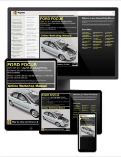 Haynes Online Manual Ford Focus 2005-11 - 1 Year