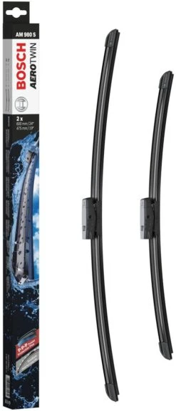 Bosch AM980S Wiper Blades - Front Pair 7 Bosch AM980S Wiper Blades - Front Pair -Auto Parts Store 238217a