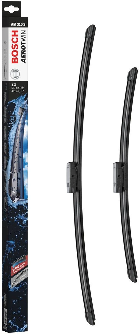 Bosch AM310S Wiper Blades - Front Pair 4 Bosch AM310S Wiper Blades - Front Pair - Image 2