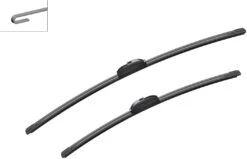 Bosch A402S Wiper Blades - Front Pair -Auto Parts Store 238241b