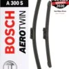 Bosch A300S Wiper Blades - Front Pair -Auto Parts Store 260122