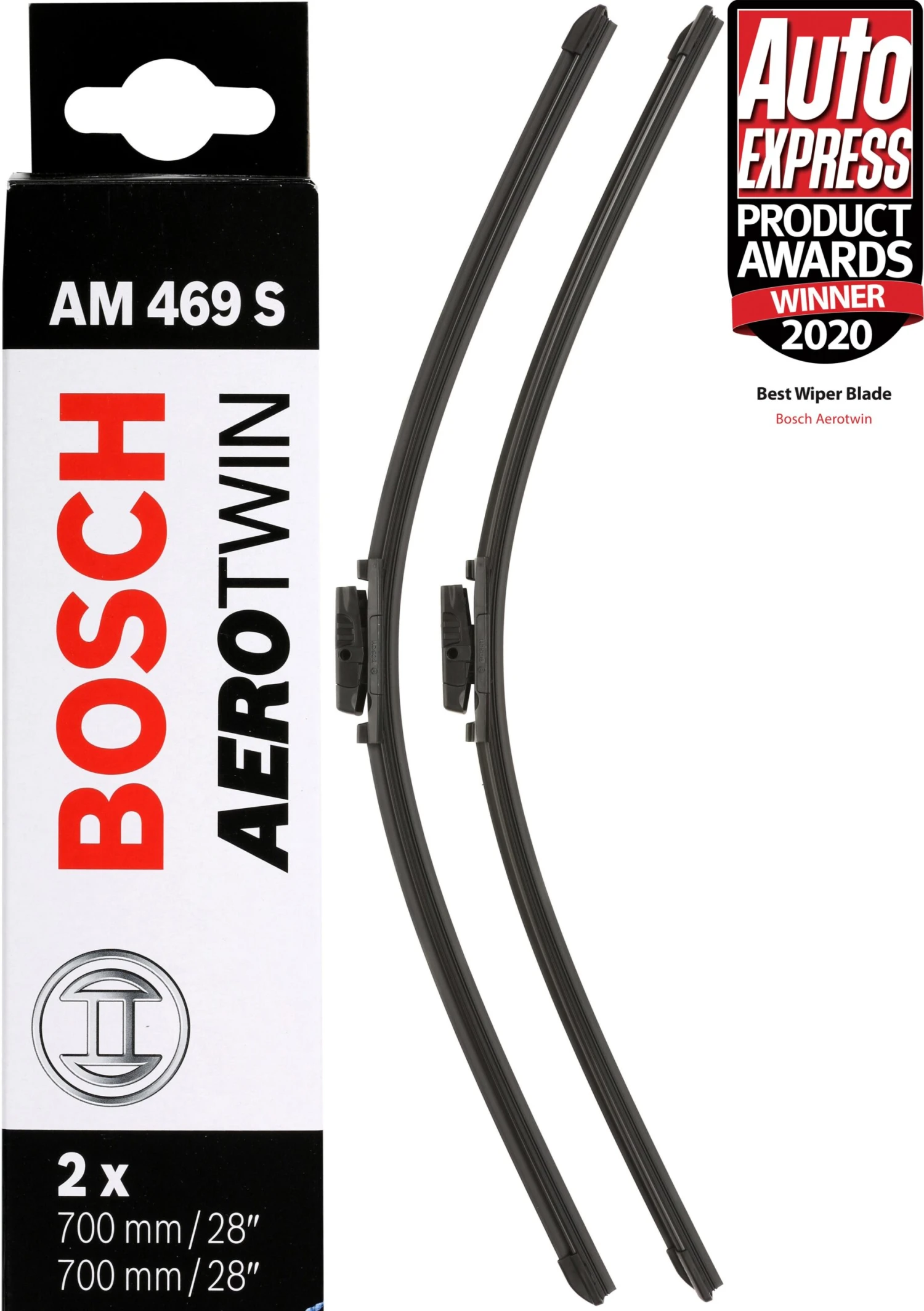 Bosch AM469S Wiper Blades - Front Pair 3 Bosch AM469S Wiper Blades - Front Pair