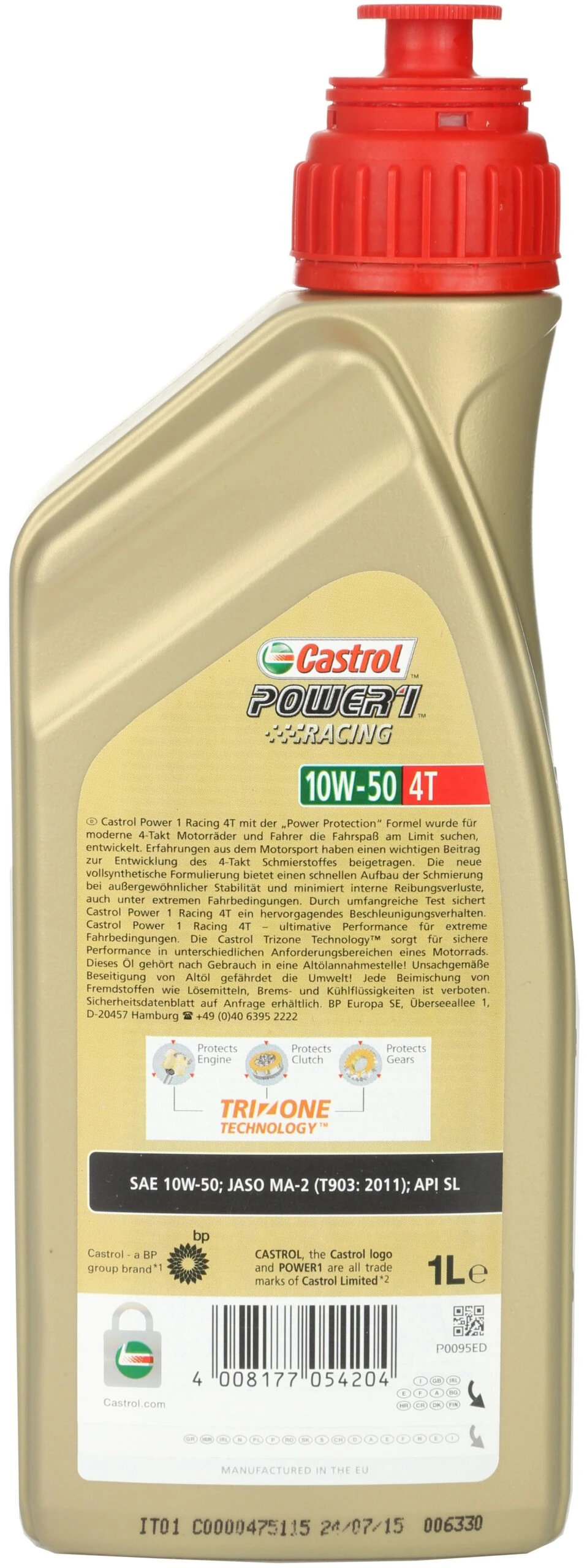 Castrol Power 1 Racing 4T 10W/50 4 Castrol Power 1 Racing 4T 10W/50 - Image 2