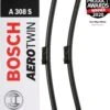 Bosch A308S Wiper Blade - Front Pair 2 Bosch A308S Wiper Blade - Front Pair -Auto Parts Store 262128