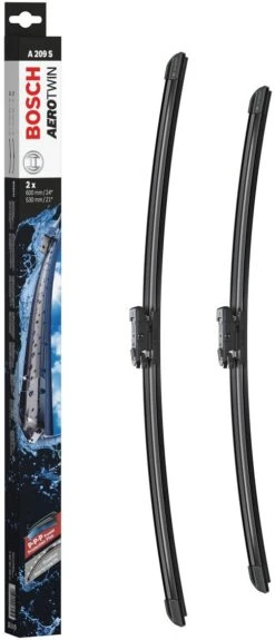 Bosch A209S Wiper Blade - Front Pair -Auto Parts Store 262391a