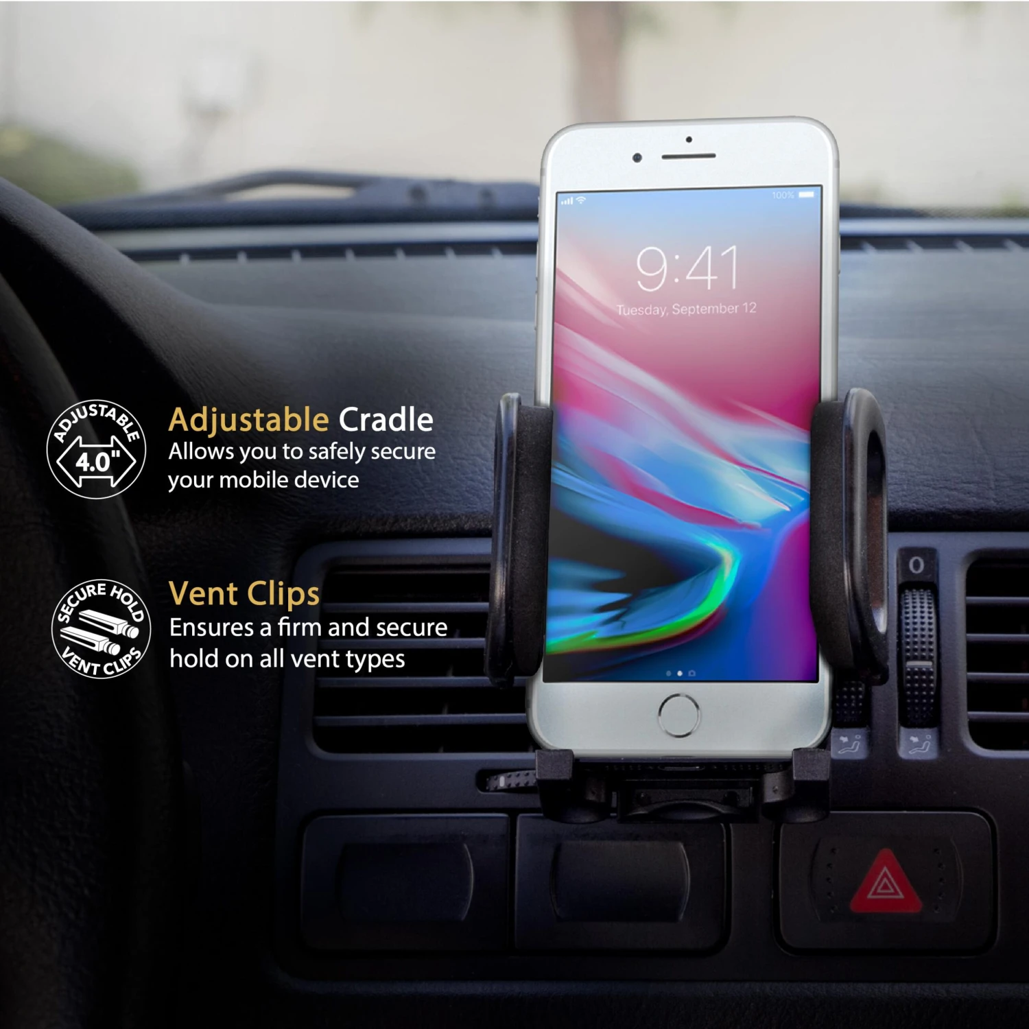 Scosche 4in1 Mount Phone Holder 12 Scosche 4in1 Mount Phone Holder - Image 10