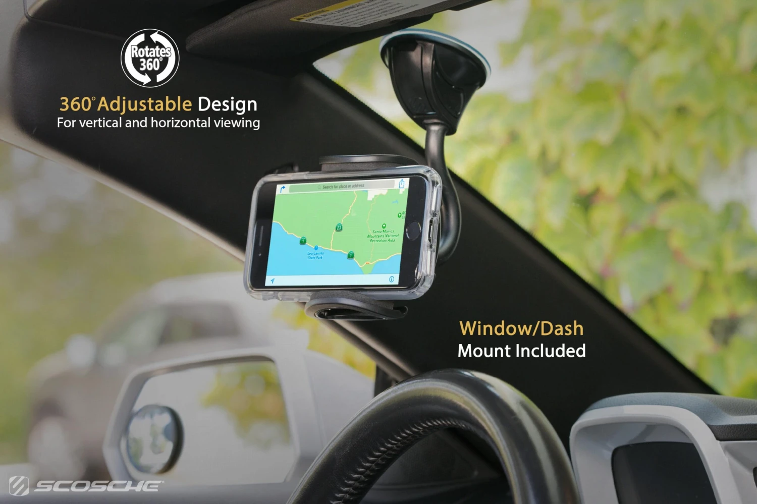 Scosche 4in1 Mount Phone Holder 13 Scosche 4in1 Mount Phone Holder - Image 11