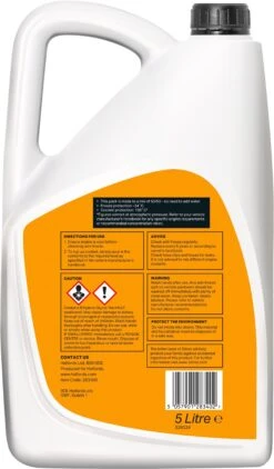 Halfords NAP-Free Hybrid Anti-Freeze And Coolant Ready Mixed - 5L -Auto Parts Store 283406a