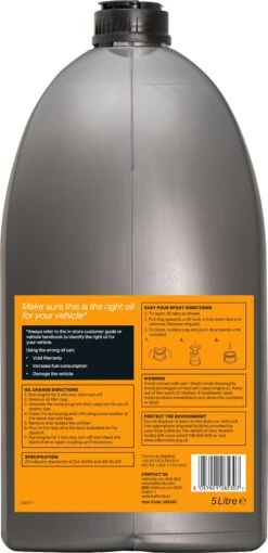 Halfords 5W30 Part Synthetic Oil 1 - 5 Litres 5 Halfords 5W30 Part Synthetic Oil 1 - 5 Litres -Auto Parts Store 285270a
