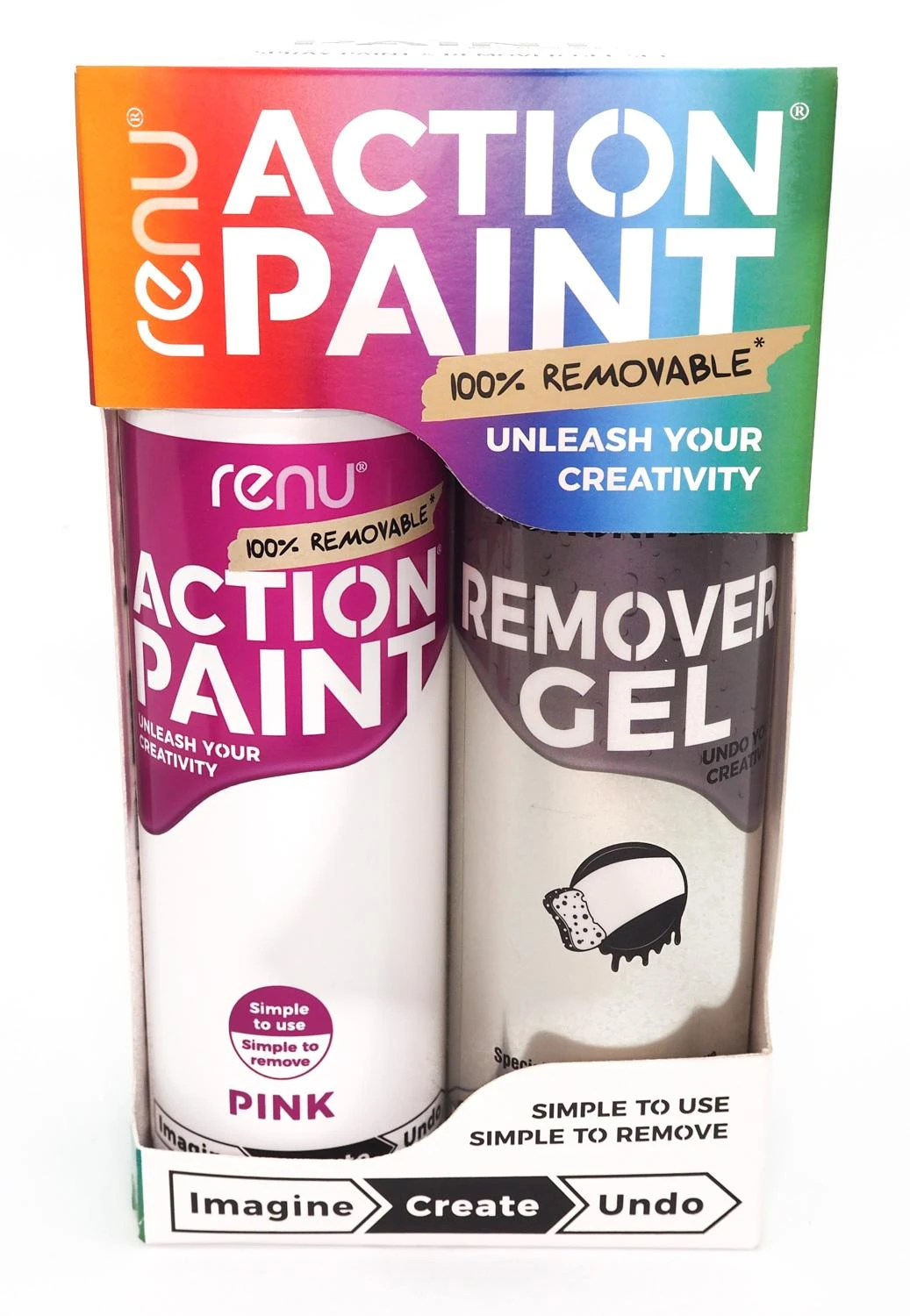 Renu Action Paint PRO Pack Pink 3 Renu Action Paint PRO Pack Pink