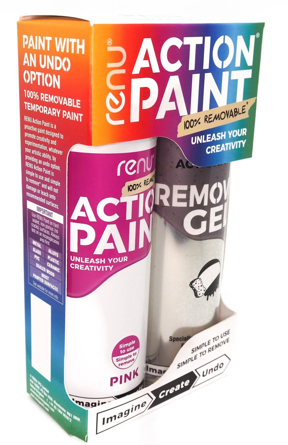 Renu Action Paint PRO Pack Pink 4 Renu Action Paint PRO Pack Pink - Image 2