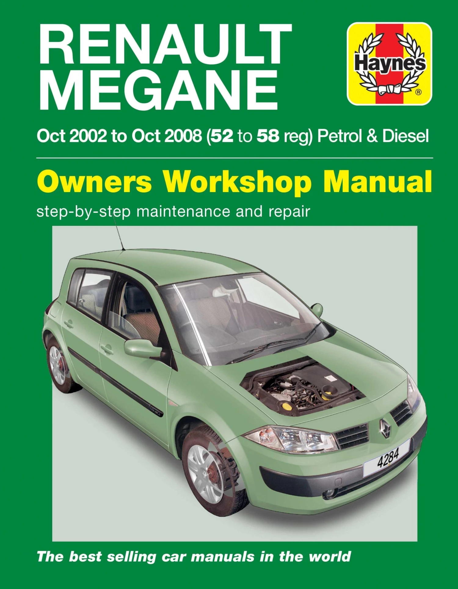 Haynes Renault Megane (02 - 08) Manual 3 Haynes Renault Megane (02 - 08) Manual