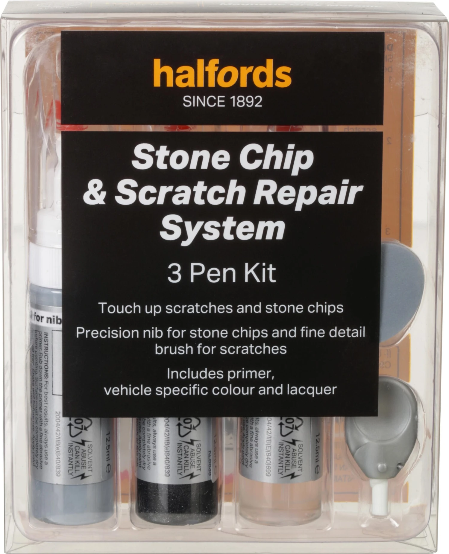 Halfords Ford Magnetic Grey Scratch And Chip Repair Kit 3 Halfords Ford Magnetic Grey Scratch And Chip Repair Kit
