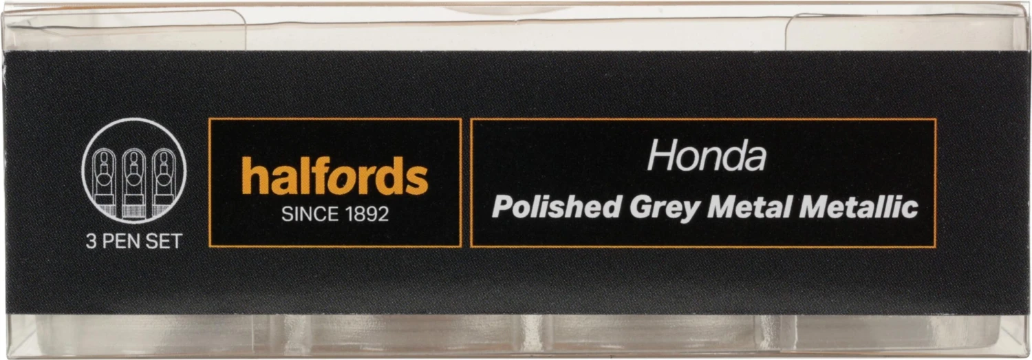 Halfords Honda Polished Grey Metal Scratch & Chip Repair Kit 4 Halfords Honda Polished Grey Metal Scratch & Chip Repair Kit - Image 2