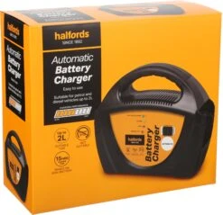 Halfords Automatic Battery Charger - Up To 2.0L 8 Halfords Automatic Battery Charger - Up To 2.0L -Auto Parts Store 329075b