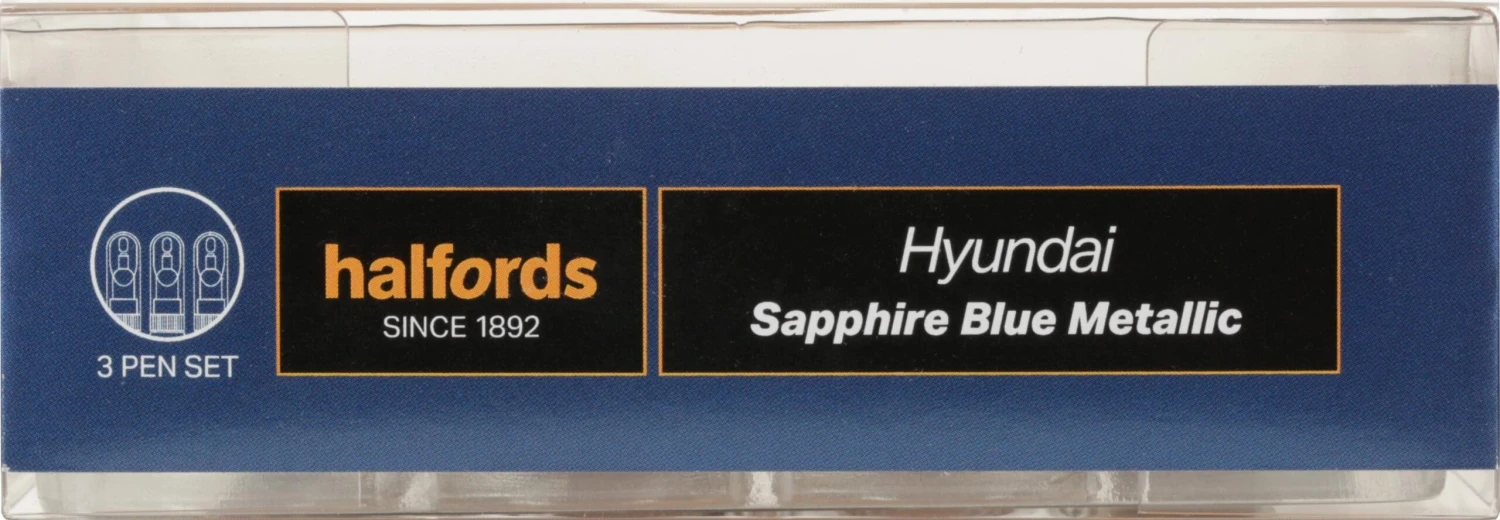 Halfords Hyundai Sapphire Blue Metallic Scratch & Chip Repair Kit 4 Halfords Hyundai Sapphire Blue Metallic Scratch & Chip Repair Kit - Image 2