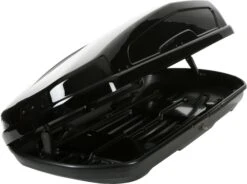 Halfords Advanced 470L Roof Box - Black -Auto Parts Store 338374a