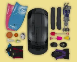 Halfords Advanced 470L Roof Box - Black -Auto Parts Store 338374j