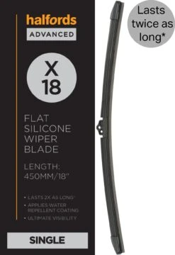 Halfords Advanced Silicone Wiper Blade X18"