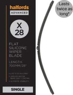 Halfords Advanced Silicone Wiper Blade X28"