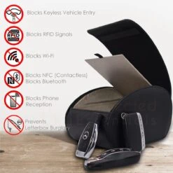 Connected Essentials RFID Signal Blocking Key Box 25 Connected Essentials RFID Signal Blocking Key Box -Auto Parts Store 343398k