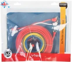 Vibe 8 AWG Advanced Amp Wiring Kit -Auto Parts Store 393116b