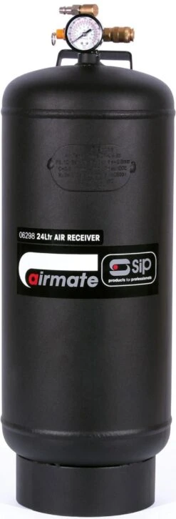 SIP Vertical Air Receiver - 24L
