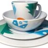 Olpro Spring Bay Melamine 16 Piece Set -Auto Parts Store 412134
