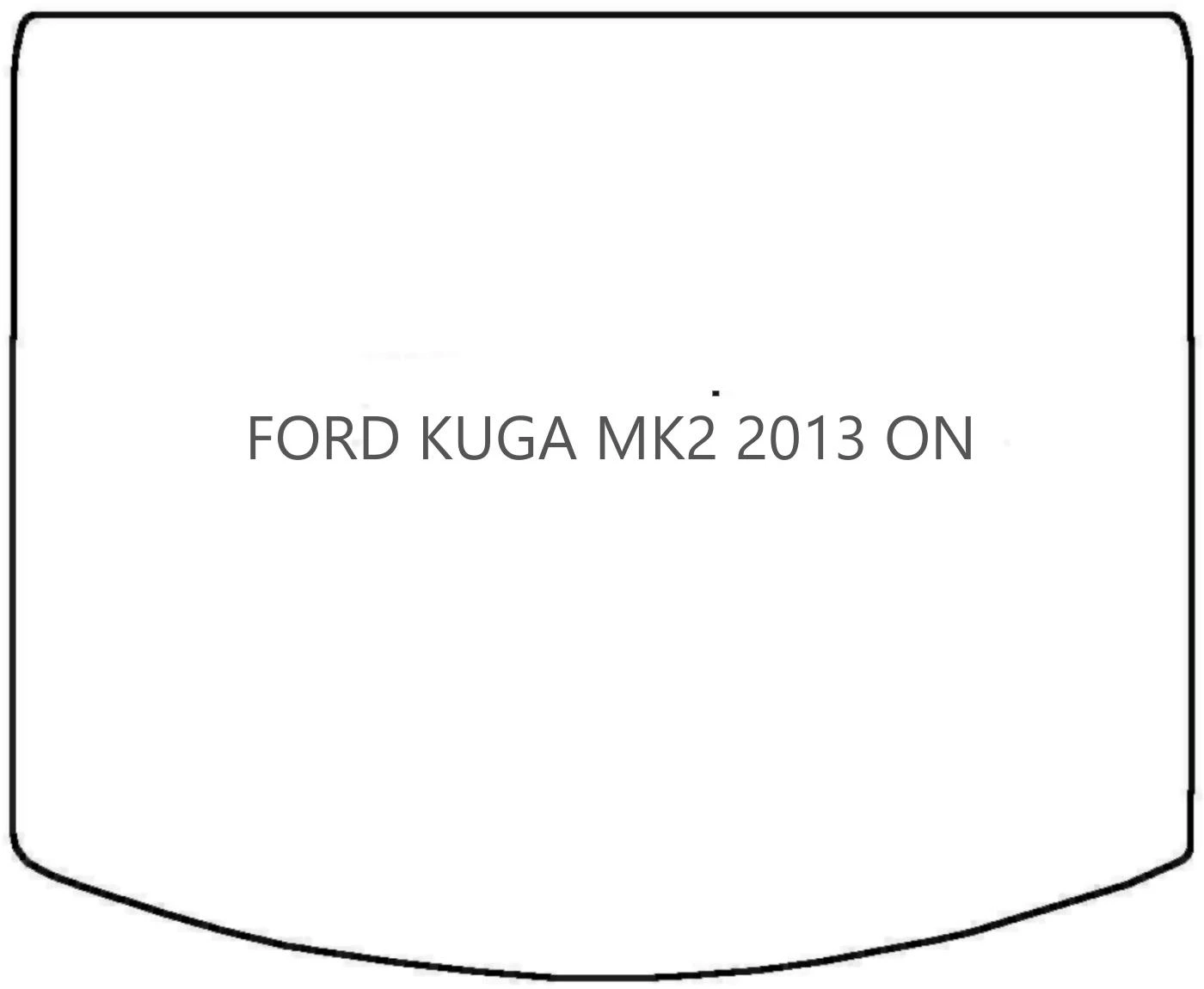 Halfords Ford Kuga Mk2 - Luxury Carpet Boot Mat No Clip (WW5309) 5 Halfords Ford Kuga Mk2 - Luxury Carpet Boot Mat No Clip (WW5309) - Image 3