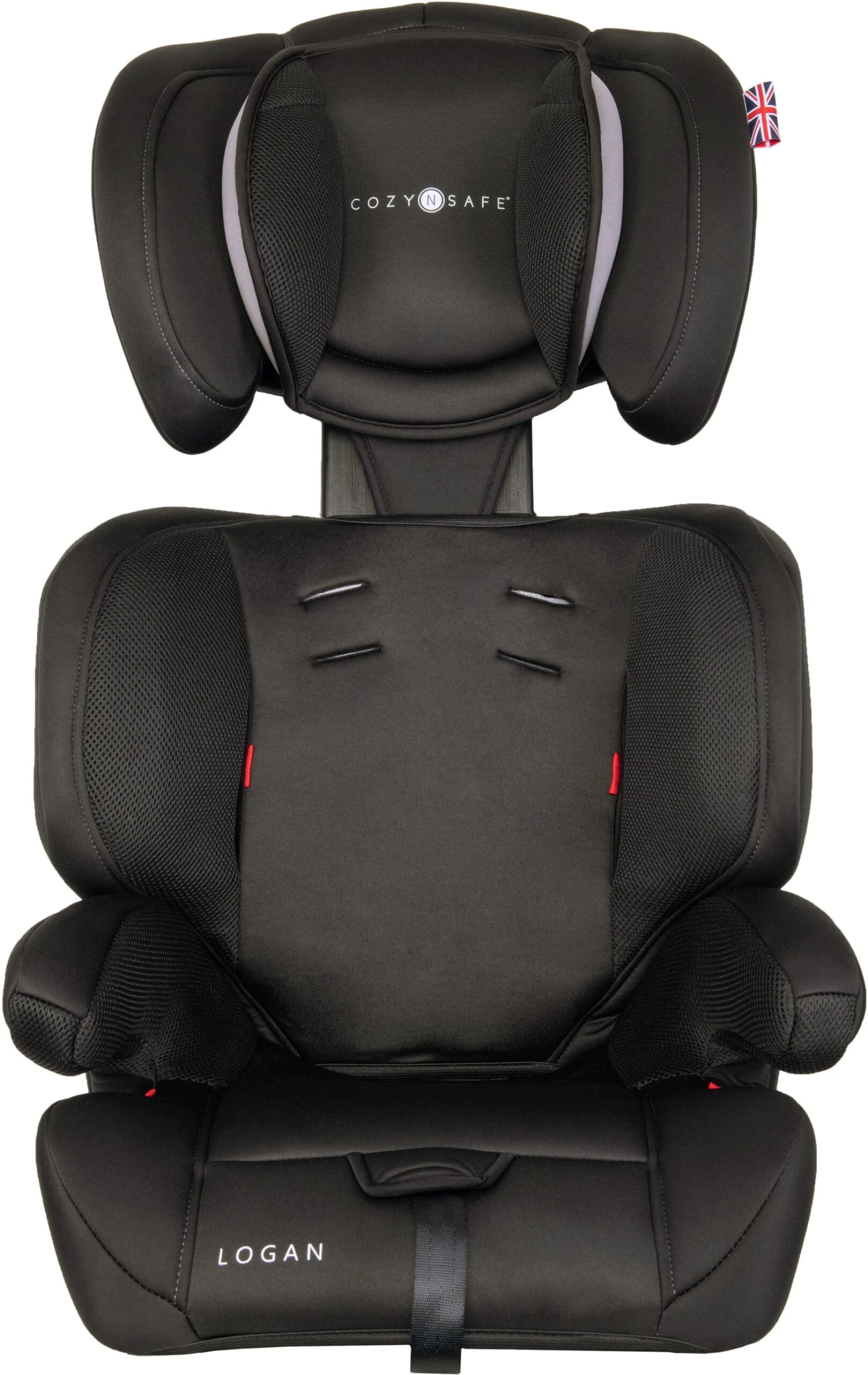 CozyNSafe Logan Group 1/2/3 Child Car Seat – Black/Grey 5 CozyNSafe Logan Group 1/2/3 Child Car Seat – Black/Grey - Image 3