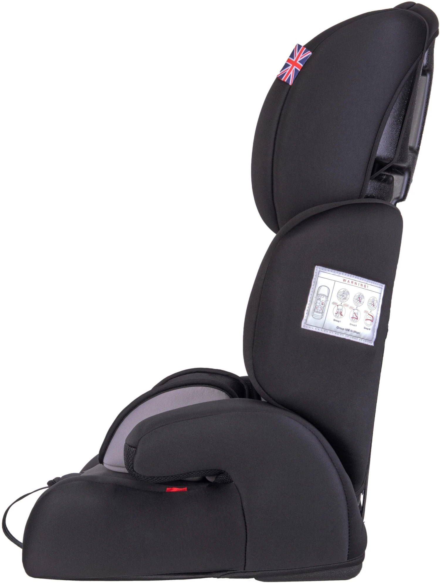 CozyNSafe Logan Group 1/2/3 Child Car Seat – Black/Grey 7 CozyNSafe Logan Group 1/2/3 Child Car Seat – Black/Grey - Image 5