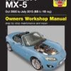 Haynes Mazda MX5 (05-15) Manual -Auto Parts Store 438526