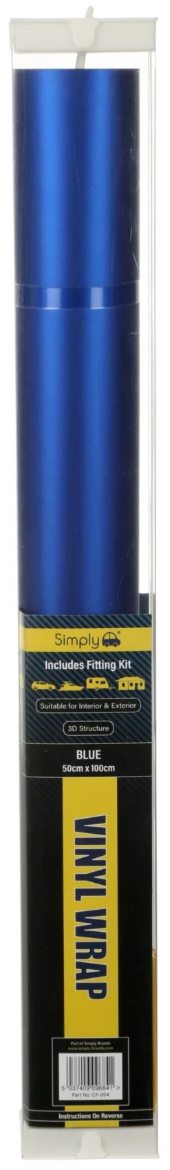 SIMPLY Blue Vinyl Film 50cm X 100cm